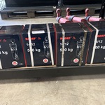 4x Handtakel HADEF, 14/12 500 kg