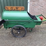 Nostalgische strontkar of beerwagen