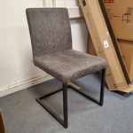 5x Eetkamerstoel Grijs