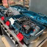 2x Boorhamer in koffer met boren Bosch, GBH 2-23 REA