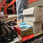 Partij w.o. dakdragers, LED buis, BBQ W.o. Thule