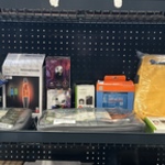 14x Elektronica en diverse artikelen w.o. lavalamp, discobal W.o. Inno