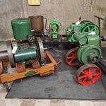 3x Stationaire motor, Lister, Petter En Wite