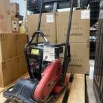 Trilplaat met Honda GX160 benzine motor