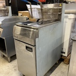 Gasfriteuse 21 liter, 2x frituurmand Profinox, C14