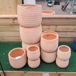 Ca. 11x Stenen bloempot, TS Collection