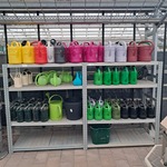 Partij gieters o.a. Geli