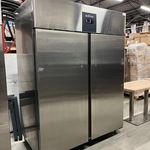 Rvs koelkast 2-deurs 1200 liter 148x83x205 cm Ecofrost