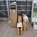 4x Moestuin, O.a. Talen Tools