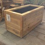 Houten bloembak Carp Garant