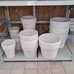 Ca. 14x Stenen bloempot