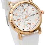 Ca. 10x Horloge SHIYIDA, Rubber Strap White