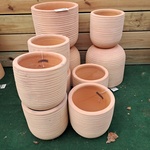 Ca. 10x Stenen bloempot, TS Collection