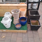 Partij bloempotten o.a. TS Collection