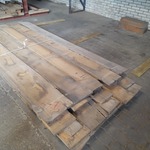 Ca. 32x Eiken planken divers, Lengte 230-330 cm