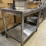 Rvs werktafel 100x70x89 cm