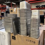 46x Gastronoombak met diverse deksels