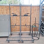 2x Verrijdbaar displayrek, Hummer