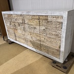 Dressoir, zand + gebroken wit