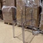 Set van 4 eetkamerstoelen Home bound by KY, Elsa, transparant