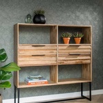 Wandkast, natural wood