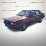 Personenauto, Audi, 80, 1.6 CC, 1985