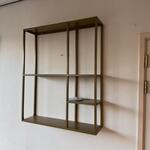 Wandrek, goudkleurig