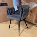 Set van 6 eetkamerstoelen Home bound by KY, Cleo, antraciet