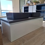 Badmeubel Lanesto, mat wit