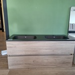 Badmeubel HR Badmeubelen, Lorencio, eiken