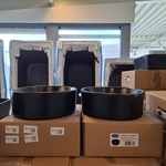 4x Waskom Best Design, Breela, mat zwart