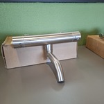 Badthermostaat Koblenz, 1600T, rvs geborsteld