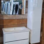 Badmeubel COMO, glans wit