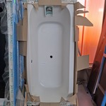 5x Ligbad Xenz, Aruba, glans wit