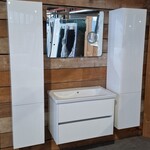 Badmeubel HR Badmeubelen, COMO, glans wit