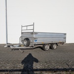 Kipper aanhangwagen, Hapert, TA, 2011