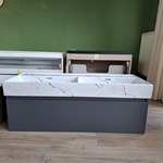 Badmeubel Lanesto, mat antraciet