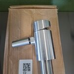 Wastafelkraan CEA, NEU50S, rvs geborsteld