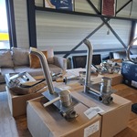 2x Wastafelkraan TA Design, rvs geborsteld