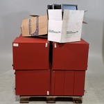 8x Ladeblok en diverse monitoren