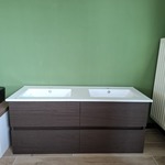 Badmeubel HR Badmeubelen, Lorencio, walnoot