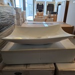 2x  Waskom Best Design, Raaf, glans wit