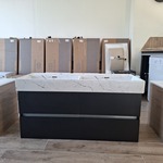 Badmeubel HR Badmeubelen, Lorencio, black oak