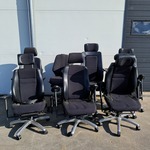 (NS materiaal) 7x diverse bureaustoel, O.a Könic