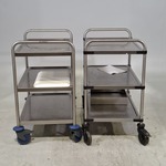 RVS Serveerwagen