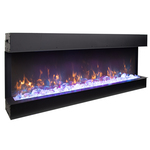 Elektrische sfeerhaard Remii, 50-TRV-SLIM WIFI, Zwart, 2021