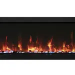 Elektrische sfeerhaard Amantii, BI-60-XTRASLIM, Zwart, 2017