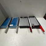 4x Snijmachine Dahle, Olympia en Staples, 502