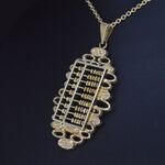 Gouden hanger, excl. ketting