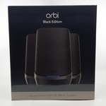 Router systeem, Netgear, Orbi Black – Quad Band WiFi 6E Mesh System